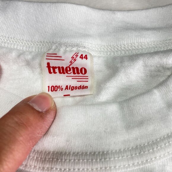 Vintage Shark Club Mazatlán Single Stitch T Shirt Size 44 - Picture 5 of 11